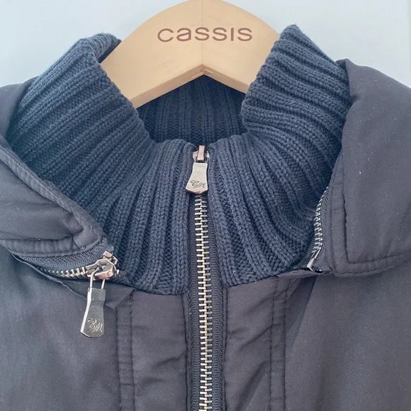 Mixed media jacket. - Picture 8 of 9